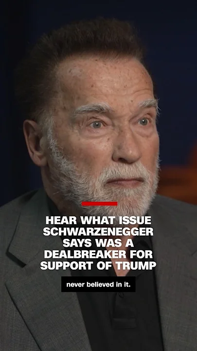 Hear what issue Schwarzenegger says was a dealbreaker for support of Trump