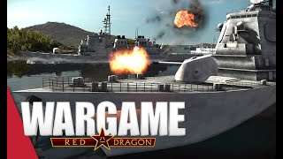 NAVAL WARFARE AND A VOLCANO! Wargame: Red Dragon Gameplay (Smoke In The Water, 4v4) screenshot 5