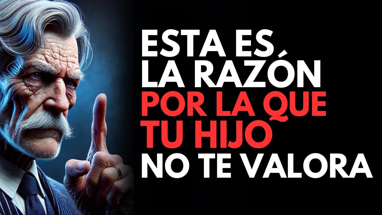 😔💔La razón por la que un hijo no respeta a su madre | Estoicismo