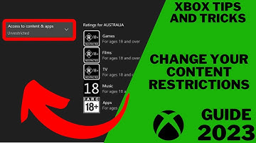 HOW TO CHNAGE YOUR CONTENT RESTRICTIONS ON XBOX (Guide 2023)