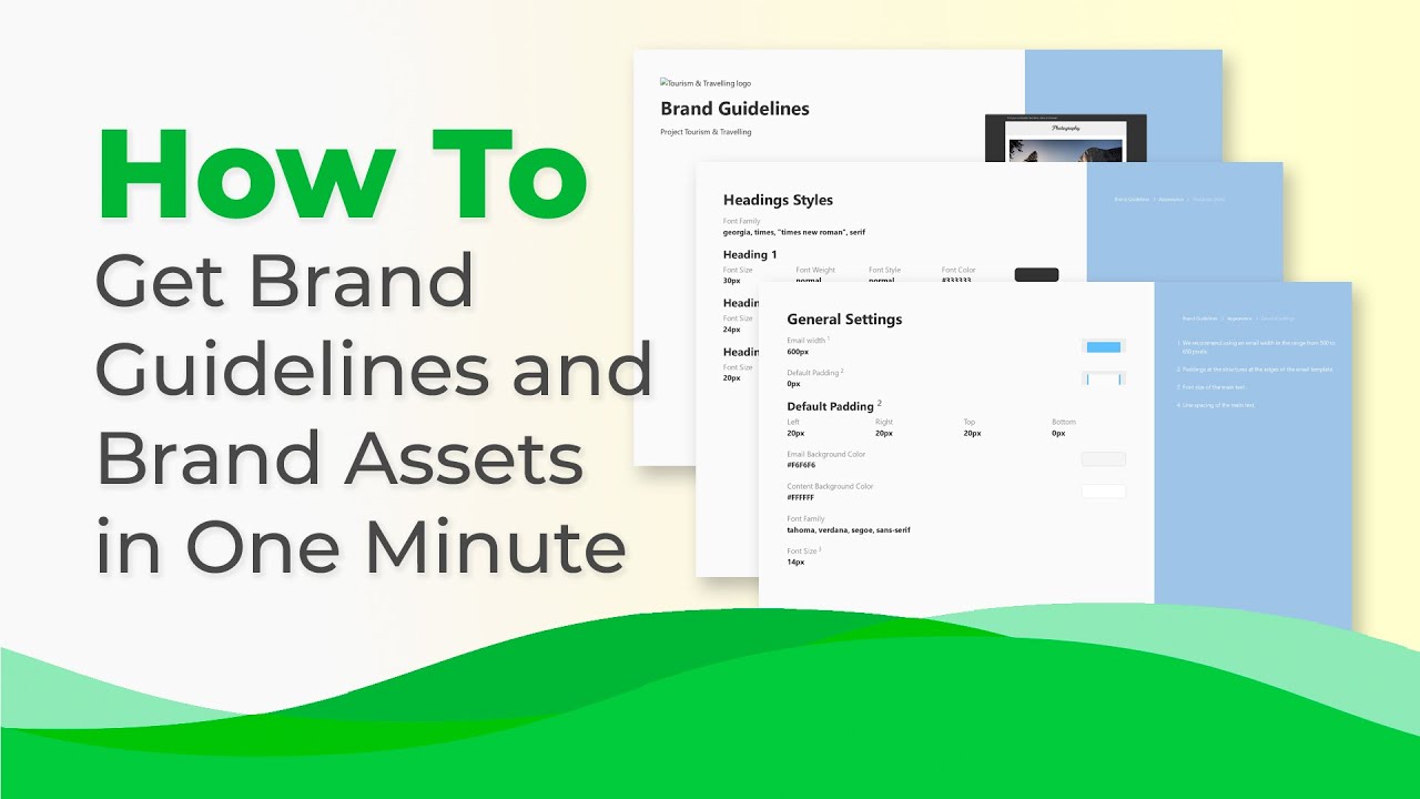 How to Get Brand Guidelines and Brand Assets in One Minute in Stripo