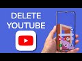How To Delete YouTube On Android