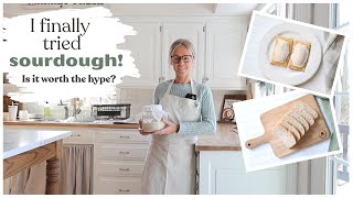 My First Sourdough Experience ~ Beginner Sourdough Journey~Simple Sourdough Recipes~Sourdough Ideas