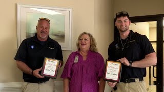 Gold Cross paramedics honored for life-saving actions