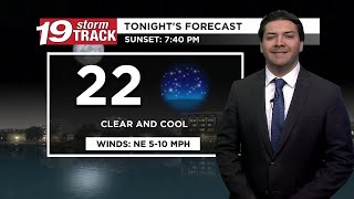 Rain chances Wednesday and Thursday with a weekend warm-up