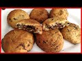 Galletas con Chispas de Chocolate y Nocilla 😍 - Chocolate Chips Cookies  | Cocinando con Erica