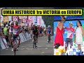 Ciclismo 🚴‍♂️ SANTIAGO UMBA 💥 ¡HISTORICO! 1ra VICTORIA en EUROPA 🔴 TOUR de ALSACE RESUMEN 2 Etapa