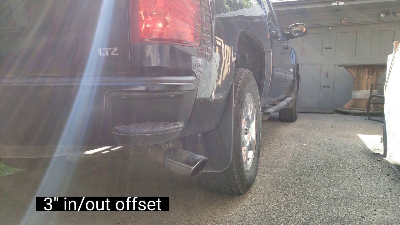 Silverado 5.3 Muffler Delete and Thrush Welded Comparison