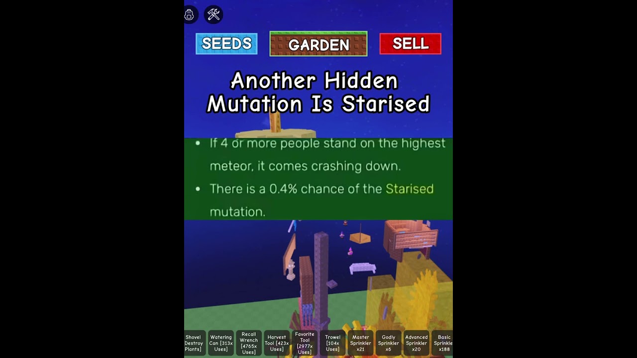 Space Event Easter Egg Solved!? (Hidden Mutations) #growagarden 