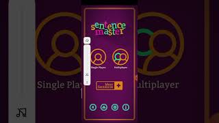 Sentence Master Game By AmnaBatool screenshot 5