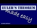Understanding Euler's Theorem: Simplified Solutions to Common Test Questions