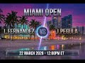LIVE Fernandez Vs Pegula Round Of 32 Miami Open 2026 Live Score Match Stats LIVE Fernandez Vs Pegula Round Of 32 Miami Open 2026 Live Score Match Stats