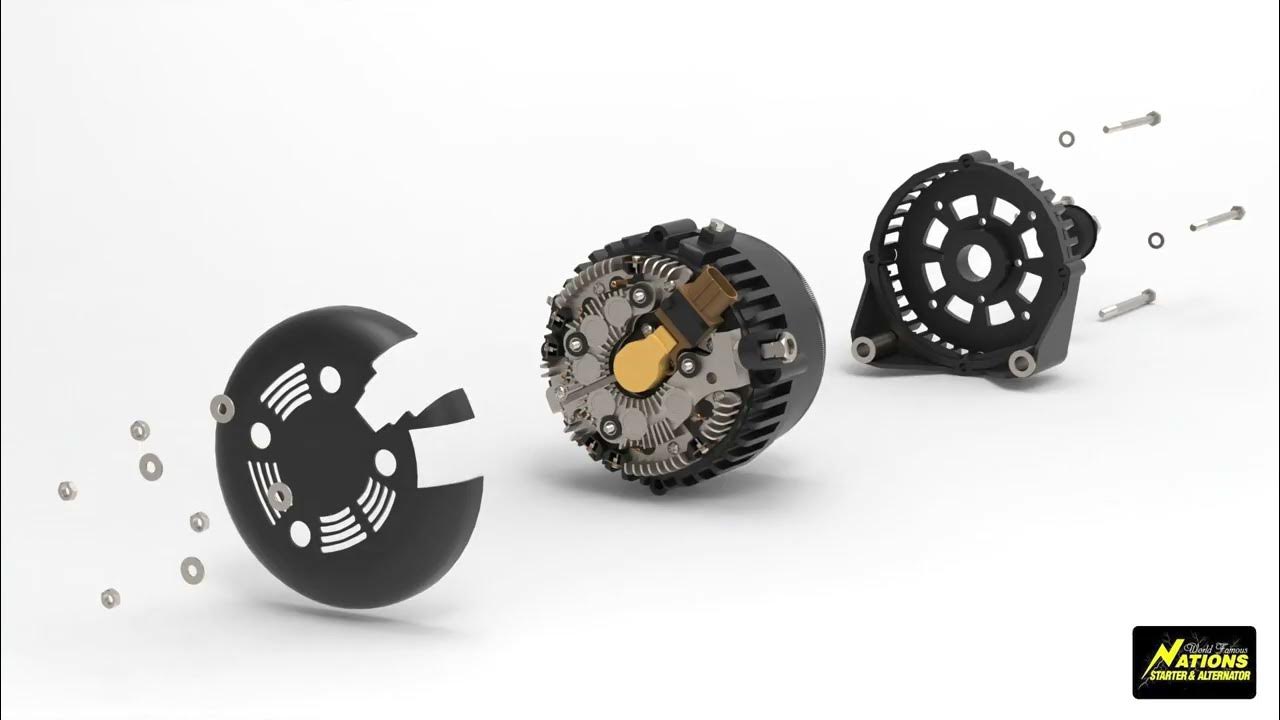 3D Alternator Animation Nations Starter & Alternator YouTube