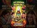 Easy Homemade Pain Oil for Knee &amp; Joint Pain | Natural Relief for Cold &amp; Cough