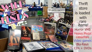 Thrift Store hunting - Find valuable Video Games, Heavy Metal Cassettes, DVDs, Blu-rays and more!