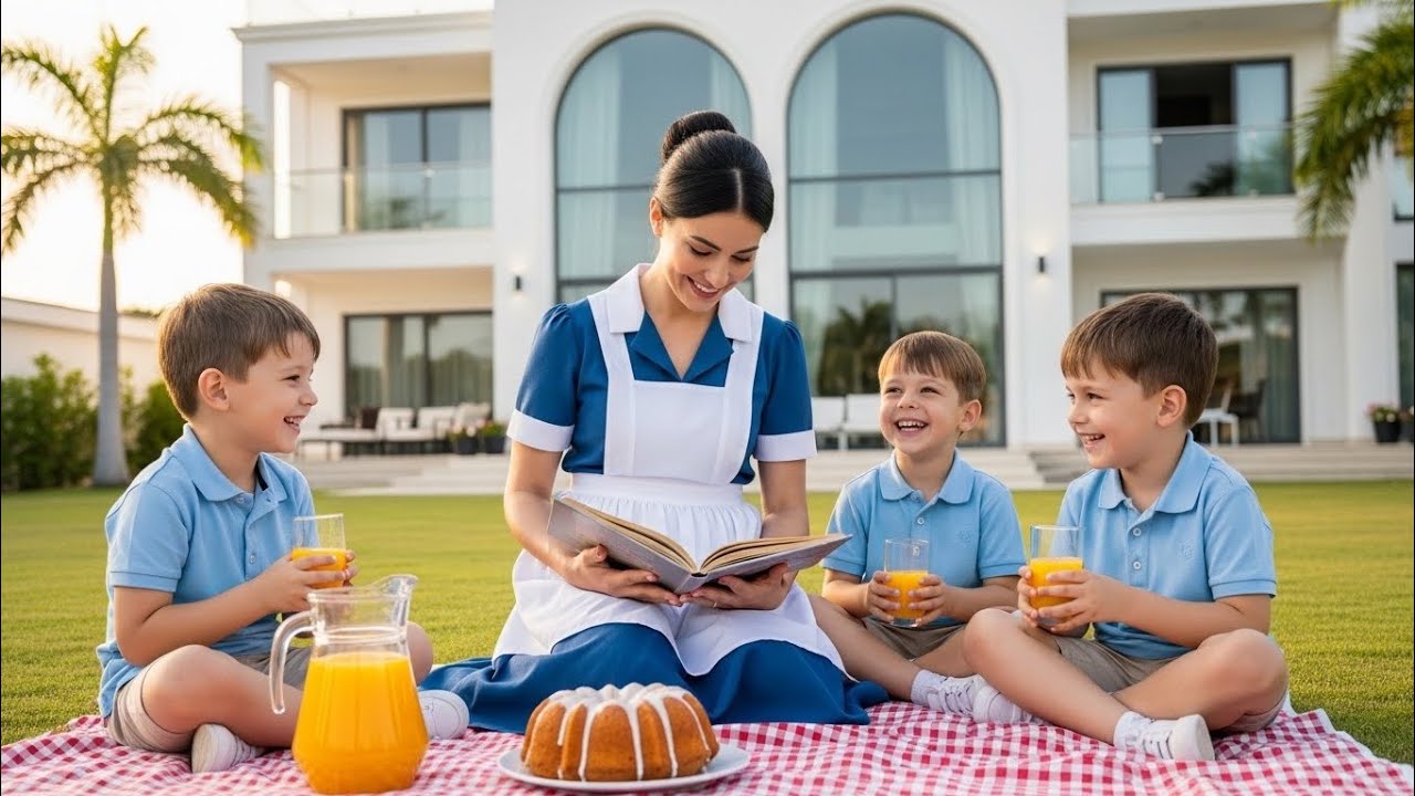 O EMPRESÁRIO DISSE QUE VIAJARIA… MAS O QUE VIU A FAXINEIRA FAZENDO COM SEUS FILHOS O DEIXOU SURPRESO