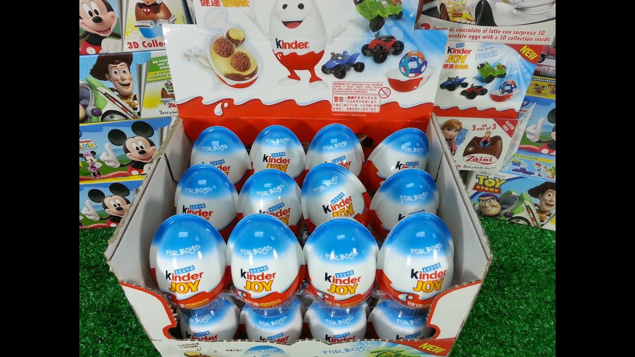 【Kinder Überraschung】Überraschung Candy Sweets Schokoladeneier Kinder ...