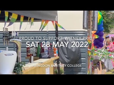 Abingdon & Witney college at Witney Pride | 28th May 2022