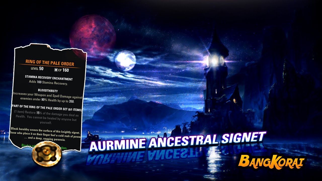 ESO, Ring of the Pale Order BangKorai Lead Chest and Dig 👀 YouTube