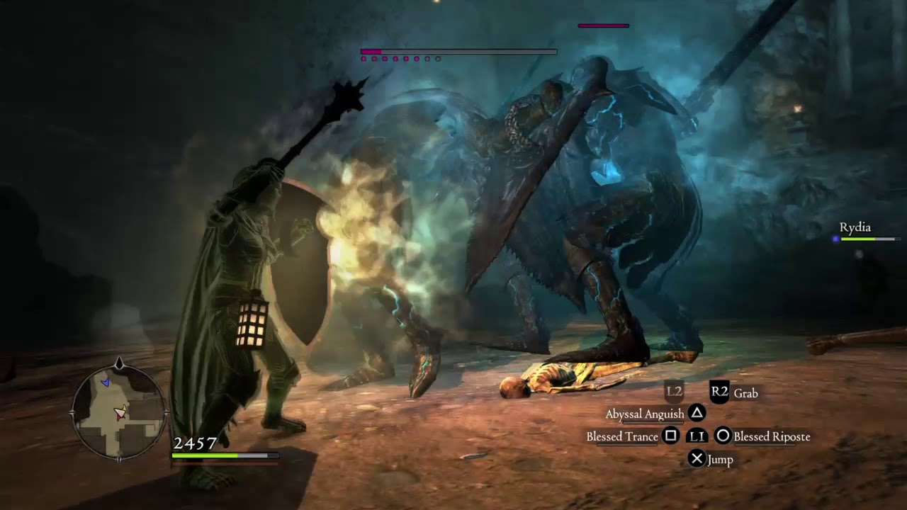 Dragon's Dogma Dark Arisen - Mystic Knight and Sorcerer Twinks vs Living Armors