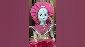 New Beautiful Indian Doll Pink Coloured Traditional Dress Toy Doll Barbiedoll Streetdoll 