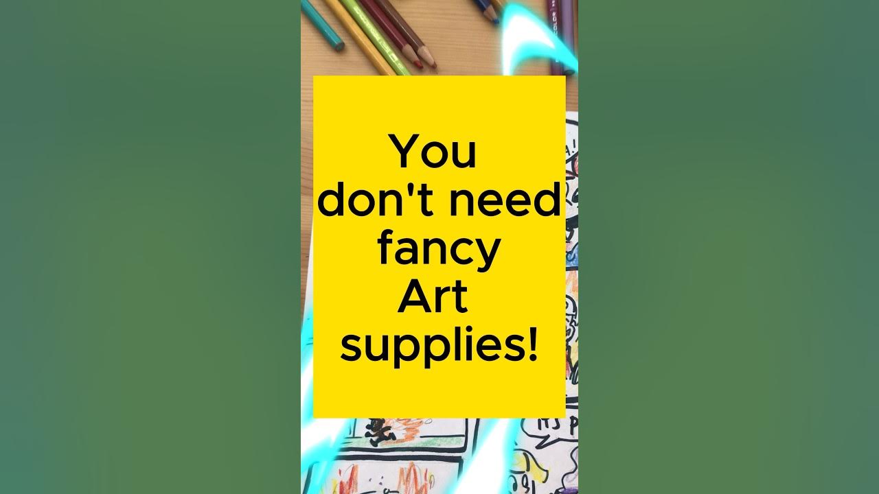 Why you don't need new art supplies