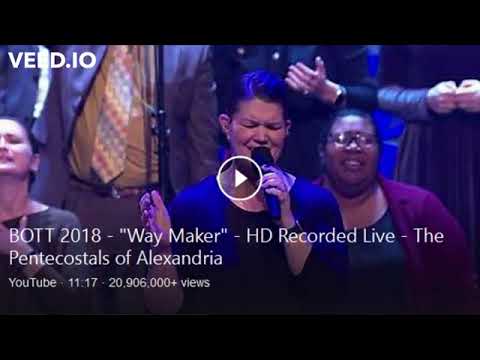 MrJackson Anointed music   BOTT 2018   Way Maker   HD Recorded Live   The Pentecostals of Alexandria