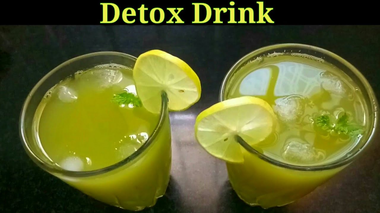 Detox Drink For Weight Loss And Glowing Skin | Refreshing ...