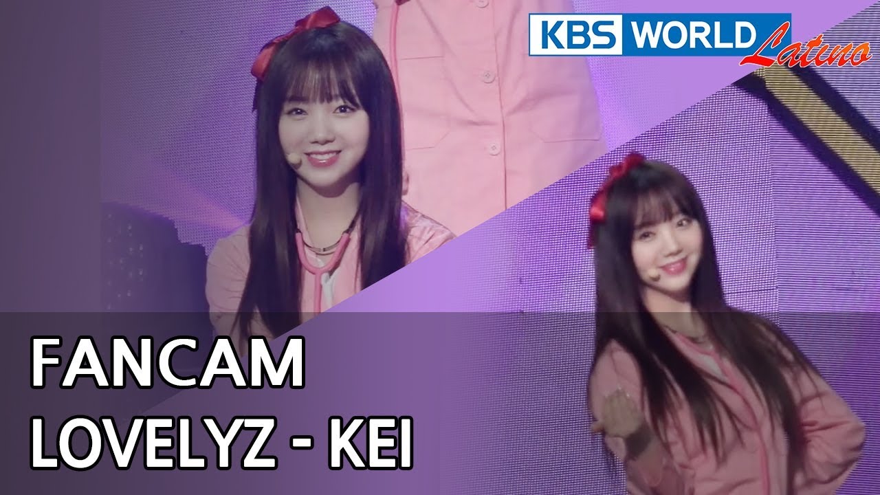 [FOCUSED] LOVELYZ's Kei - Mi-myo Mi-myo [Music Bank / 2018.05.18] 라이브방송