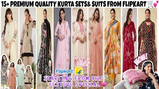 STARTING FROM 912/- 💕| PREMIUM 💎| KURTA SETS & SUITS | FESTIVE SPECIAL ❤️ | FLIPKART 🛒