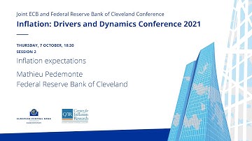 Inflation: Drivers and Dynamics Conference 2021 - Session 2: Inflation expectations