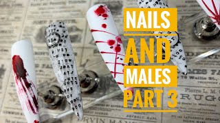 Nails&amp;Males Episode 3| Halloween Nail Art Designs