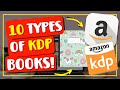 10 Types of KDP No & Low Content Books And Examples for Self Publishing on Amazon