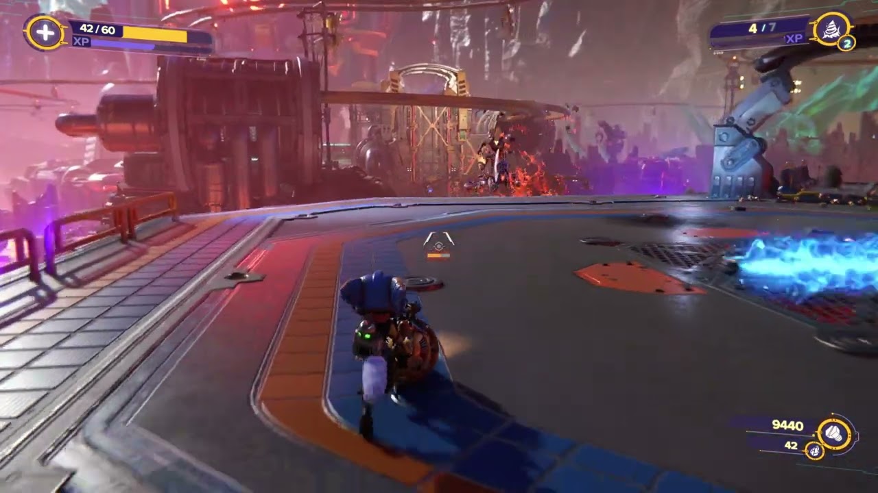 Ratchet & Clank: Rift Apart DrillHound Level up kill.