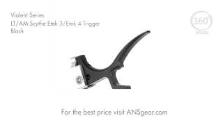 Violent Series - LT/AM Scythe Etek 3/Etek 4 Trigger - Black - Visual 360
