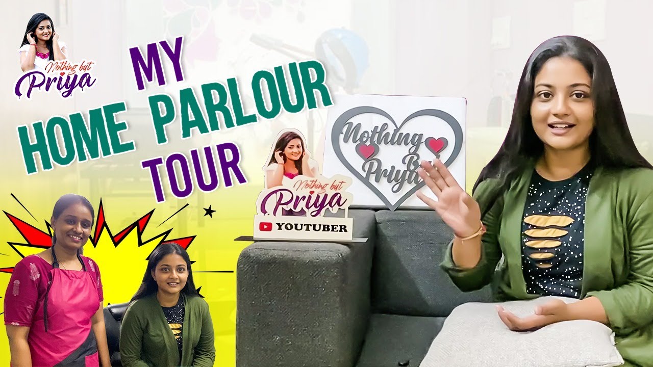 My Home Parlour Tour | Nothing But Priya - YouTube