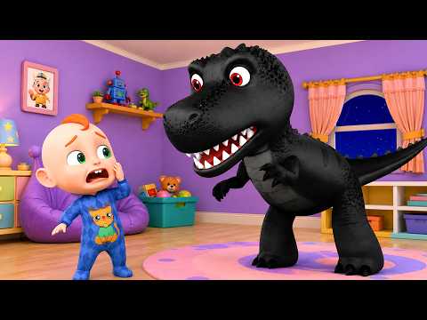 Monster in the Dark | I can't Sleep, Mommy | Funny Kids Song | Rosoo Nursery Rhymes