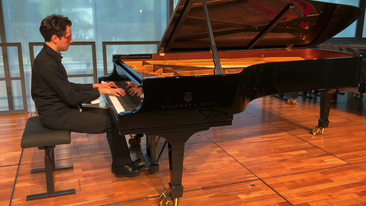 Francesco Tropea plays M. Ravel, from "Gaspard de la Nuit", No. 1, "Ondine"