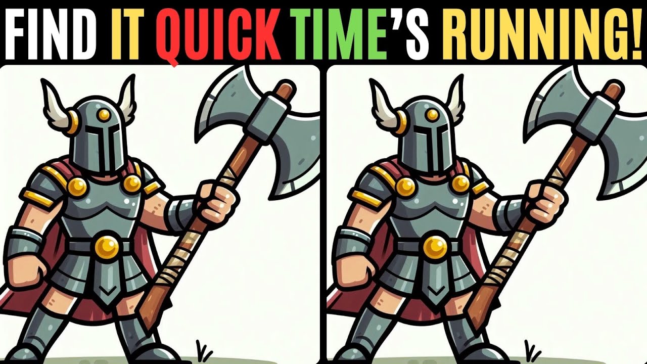 Найдите отличия 🧩 Эпический марафон головоломок! 🔍 Готовы к этому? 🧠🎯 #28