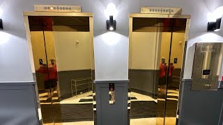 Nice traction elevators @ 12 Post Office Square in Boston, MA