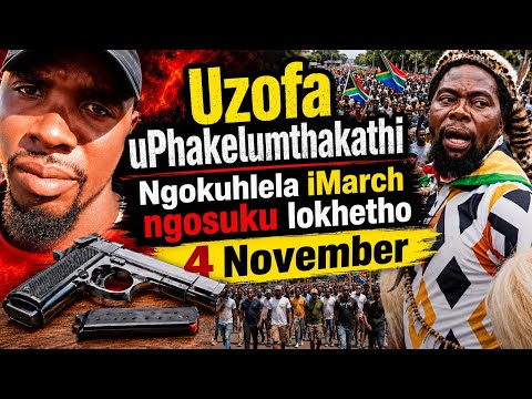 Uzofa uPhakelumthakathi | kumele ahlaselwe ngokuhlela iMarch ngosuku lokhetho 
