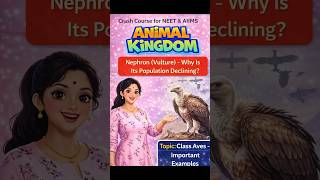 Neophron (Vulture) | Class Aves | Phylum Chordata | Animal Kingdom | NEET
