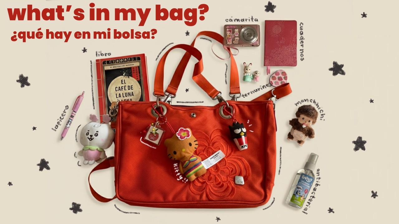 la bolsa de una chava misteriosa (o no tanto) | what's in my bag?