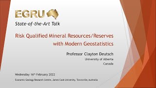 Risk Qualified Mineral Resources / Reserves with Modern Geostatistics