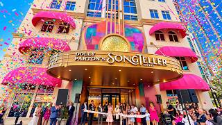 Dolly Parton's SongTeller Hotel & Life of Many Colors Museum Grand Opening!