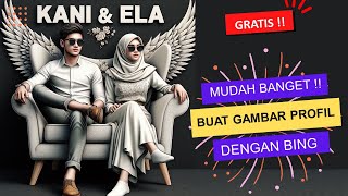 🔥VIRAL !! Cara Membuat Gambar 3D Pasangan Couple Sayap dengan AI Bing Image Creator @PromptTutorial