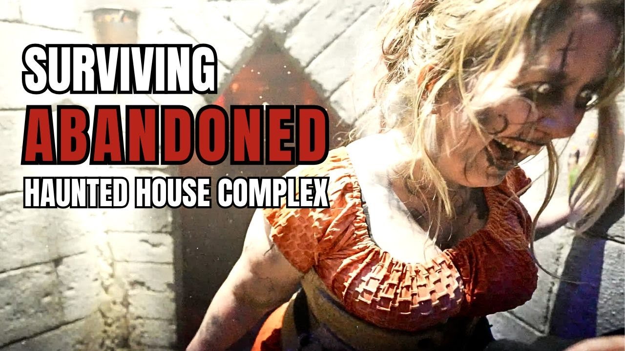 We SURVIVED Abandoned Haunted House Complex (Barely)