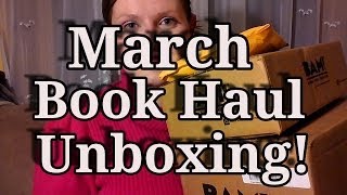 Book Haul :: March 2014 :: Unboxing!