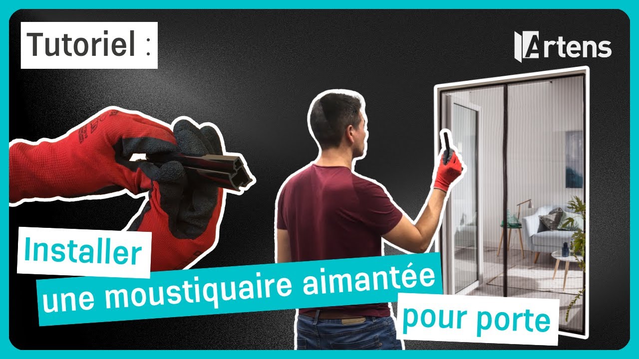 🛠 TUTO - Installer une moustiquaire aimantée pour porte ISOXA (100x230cm)