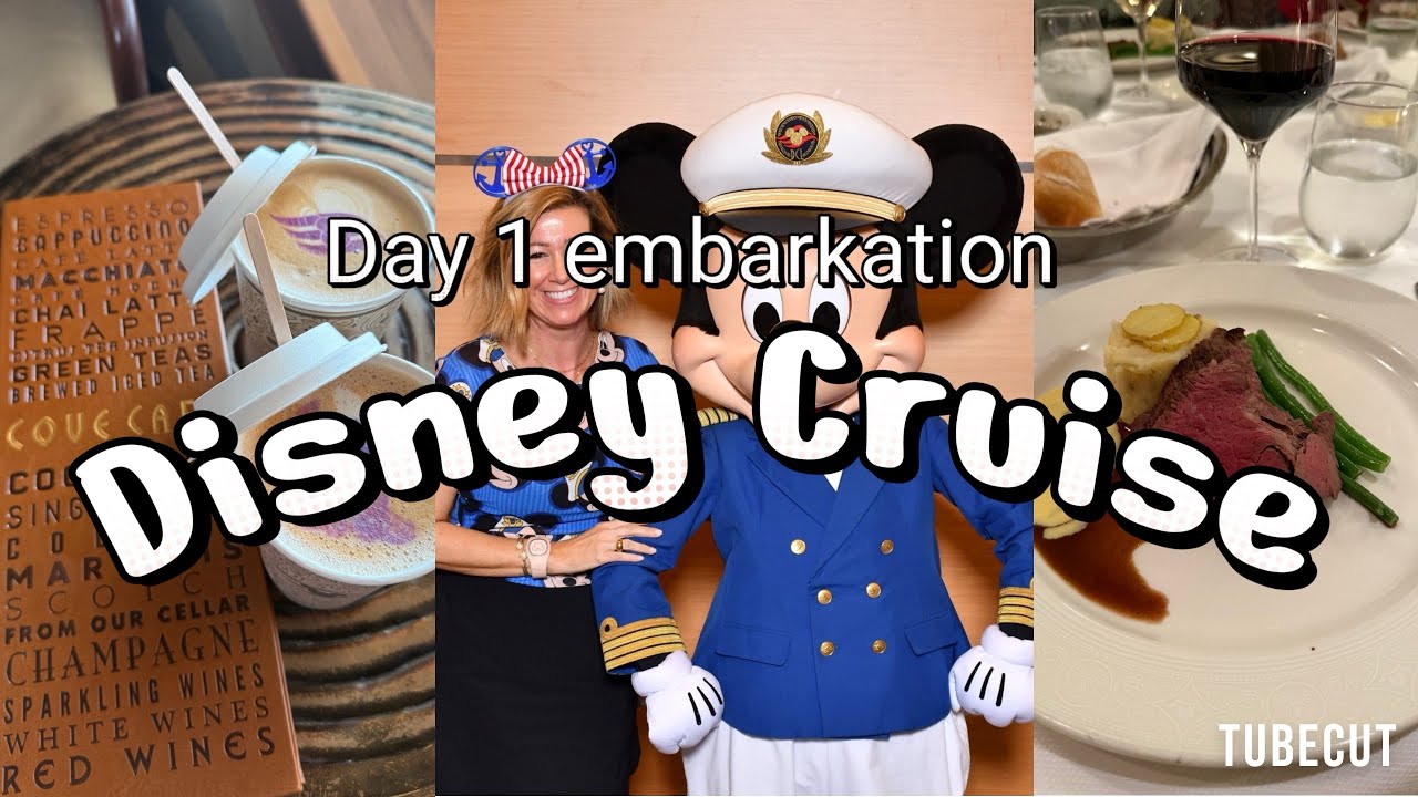 It’s Disney Cruise Day 1 on the Disney Magic out of Galveston 🚢💙⚓️